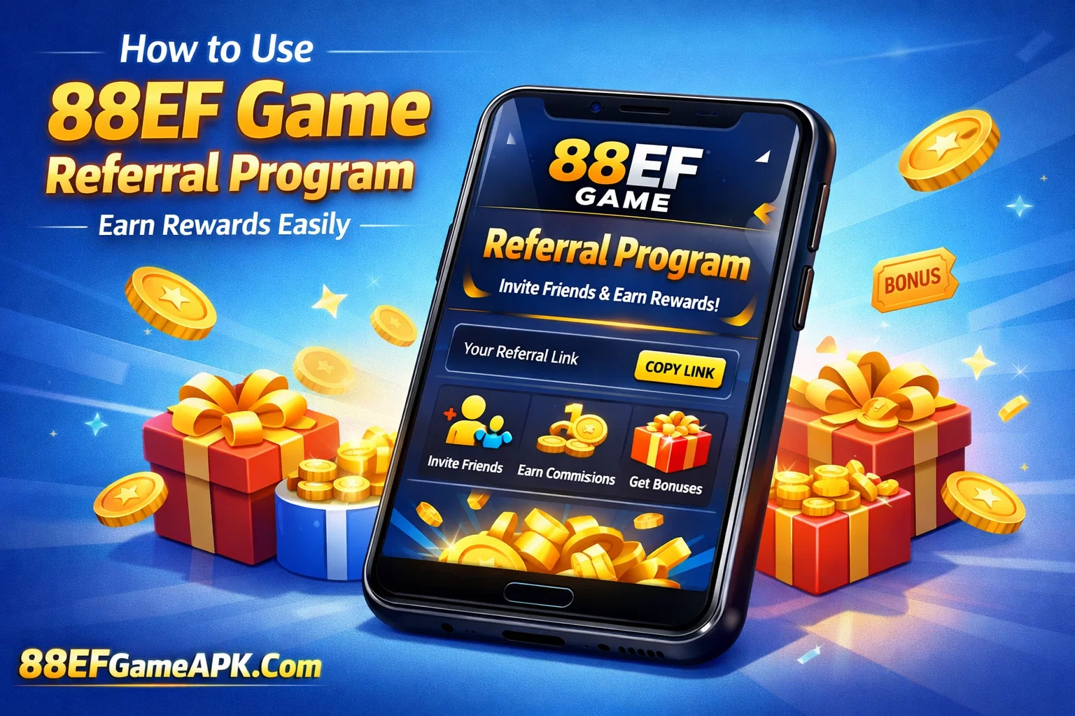 How to Use 88EF Game Referral Program